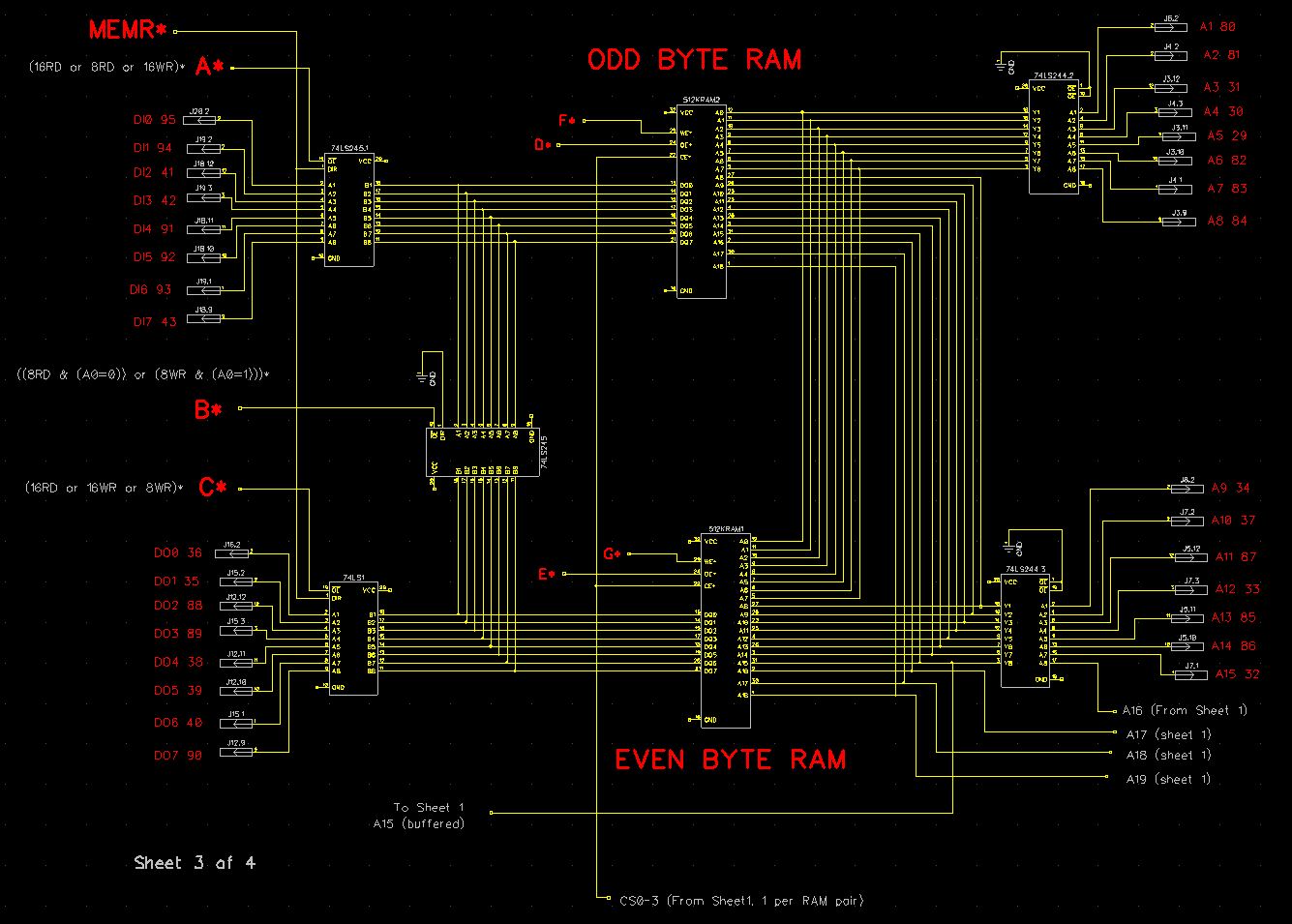 RAM logic